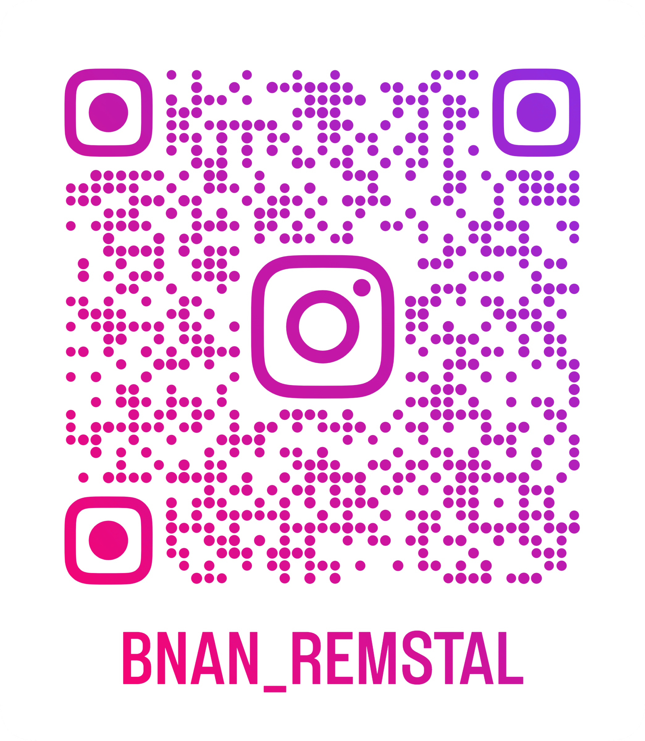 Instagram AG Remstal QR Code zum erreichen des Instagram Kanals der AG Remstal